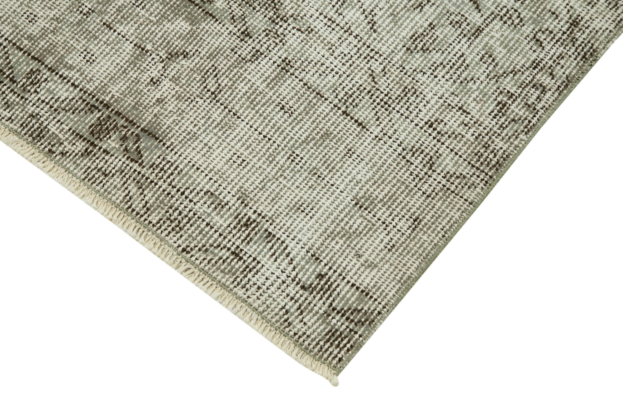 3 x 10 Grey Overdyed Runner Rug - 5139