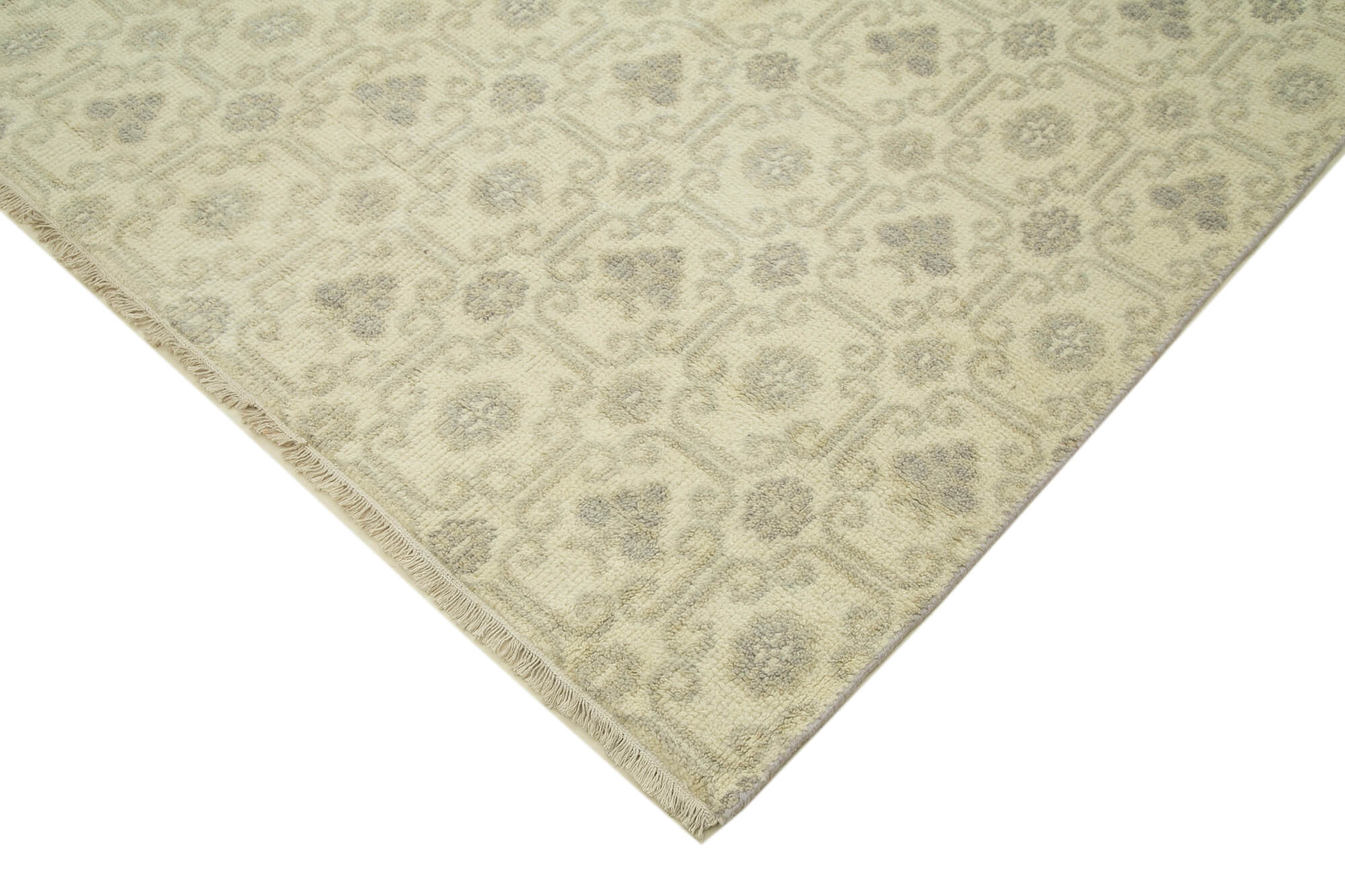 10 x 14 Beige Oushak Rug - 5191