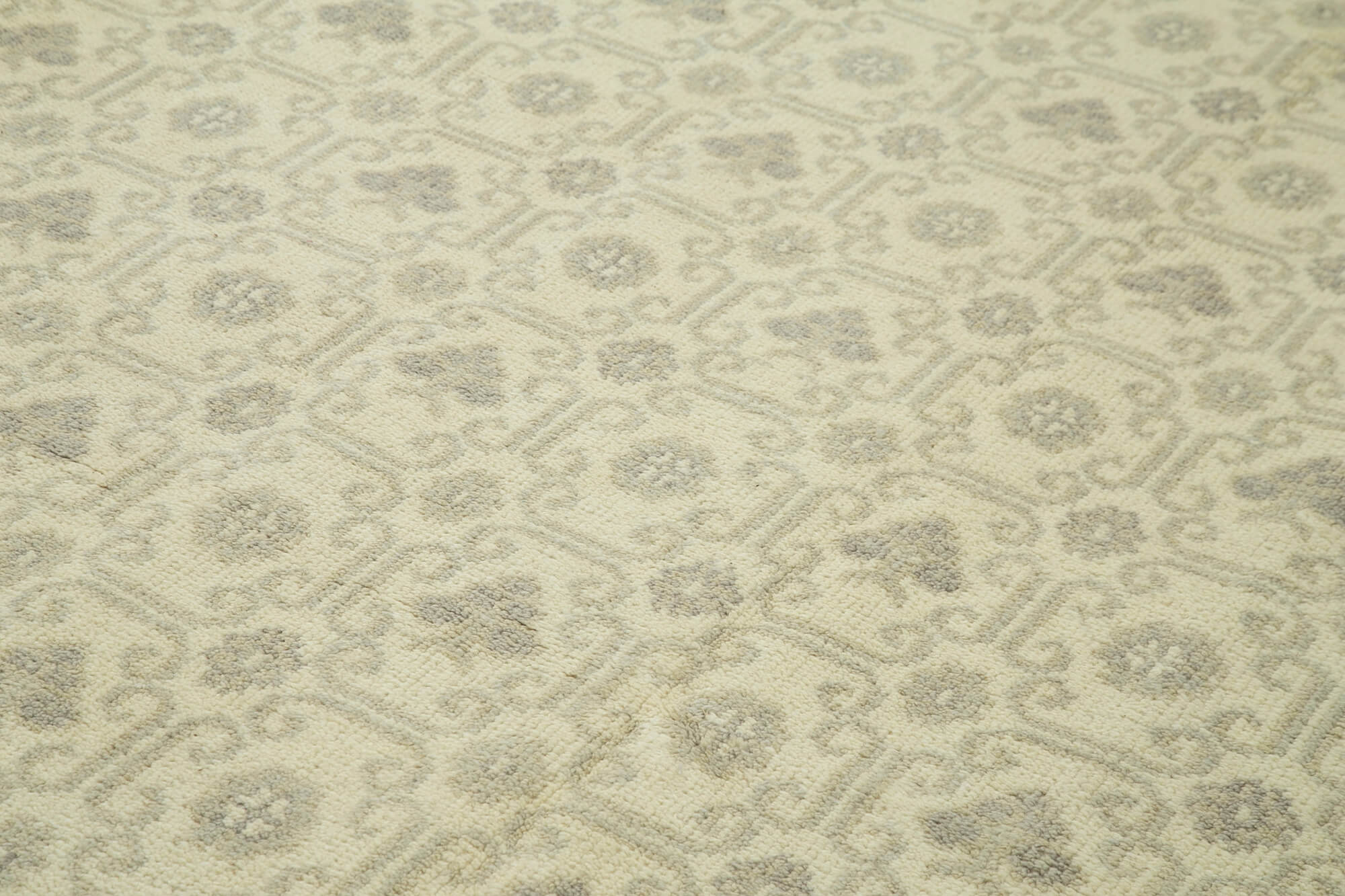 10 x 14 Beige Oushak Rug - 5191