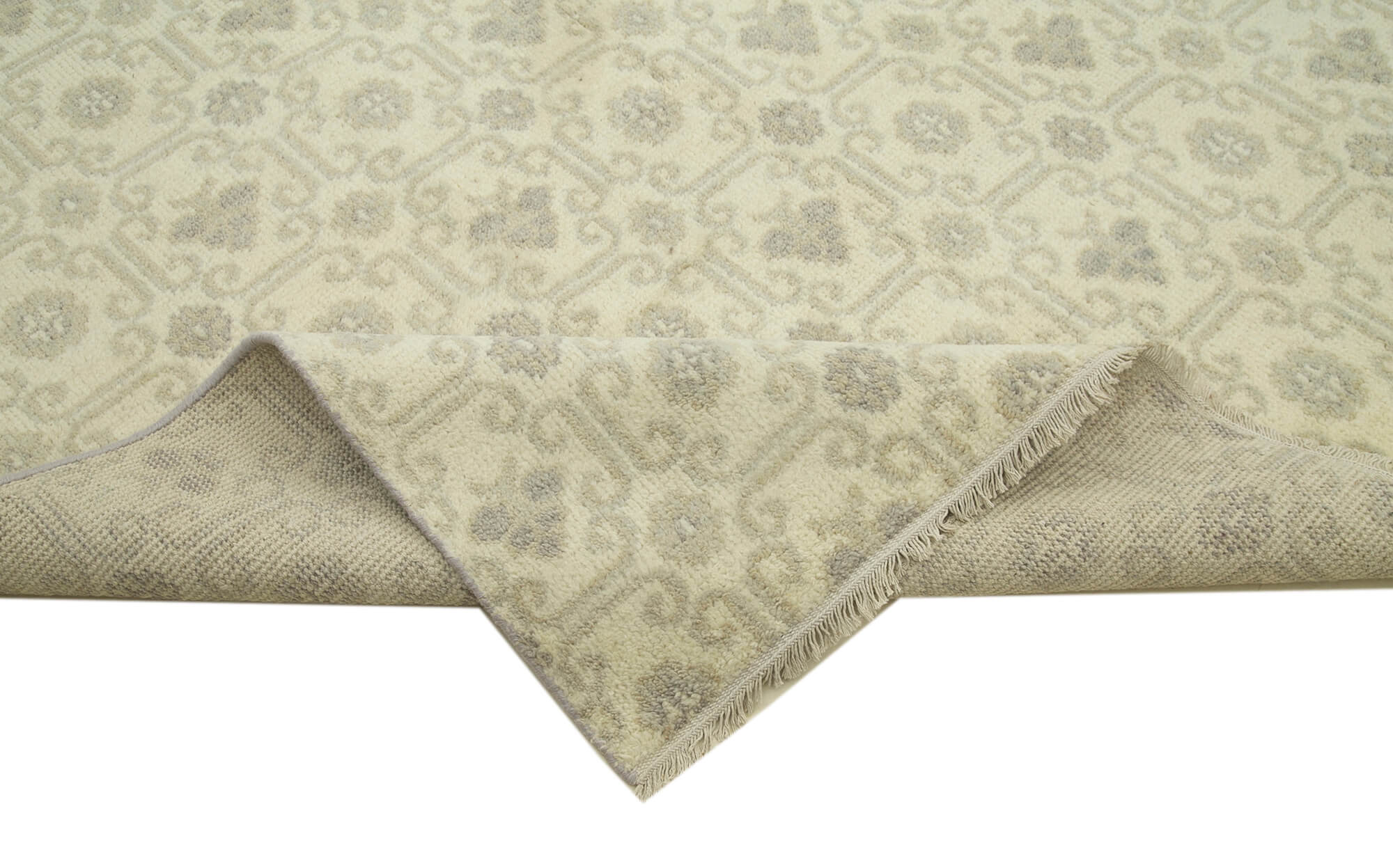 10 x 14 Beige Oushak Rug - 5191