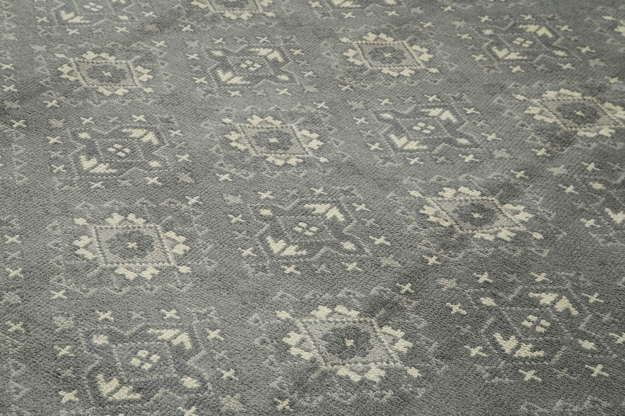 9 x 12 Grey Oushak Rug - 5193