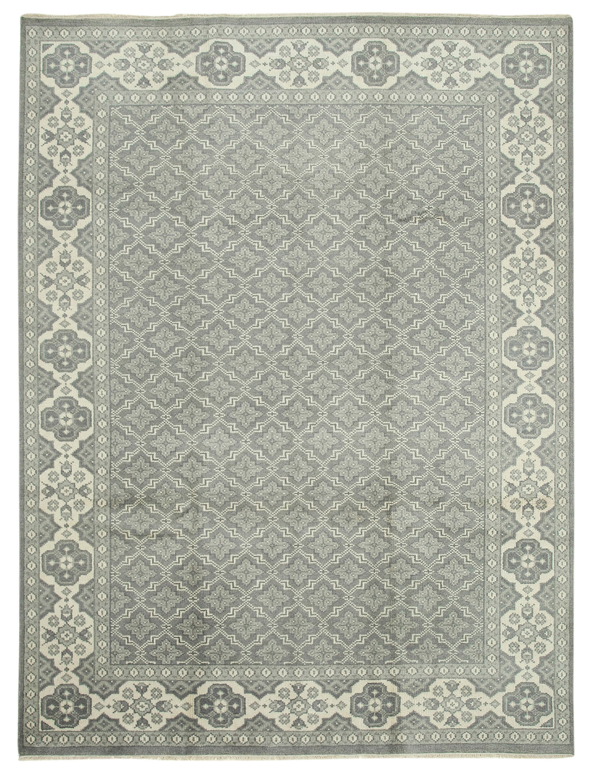 9 x 12 Grey Oushak Rug - 5194