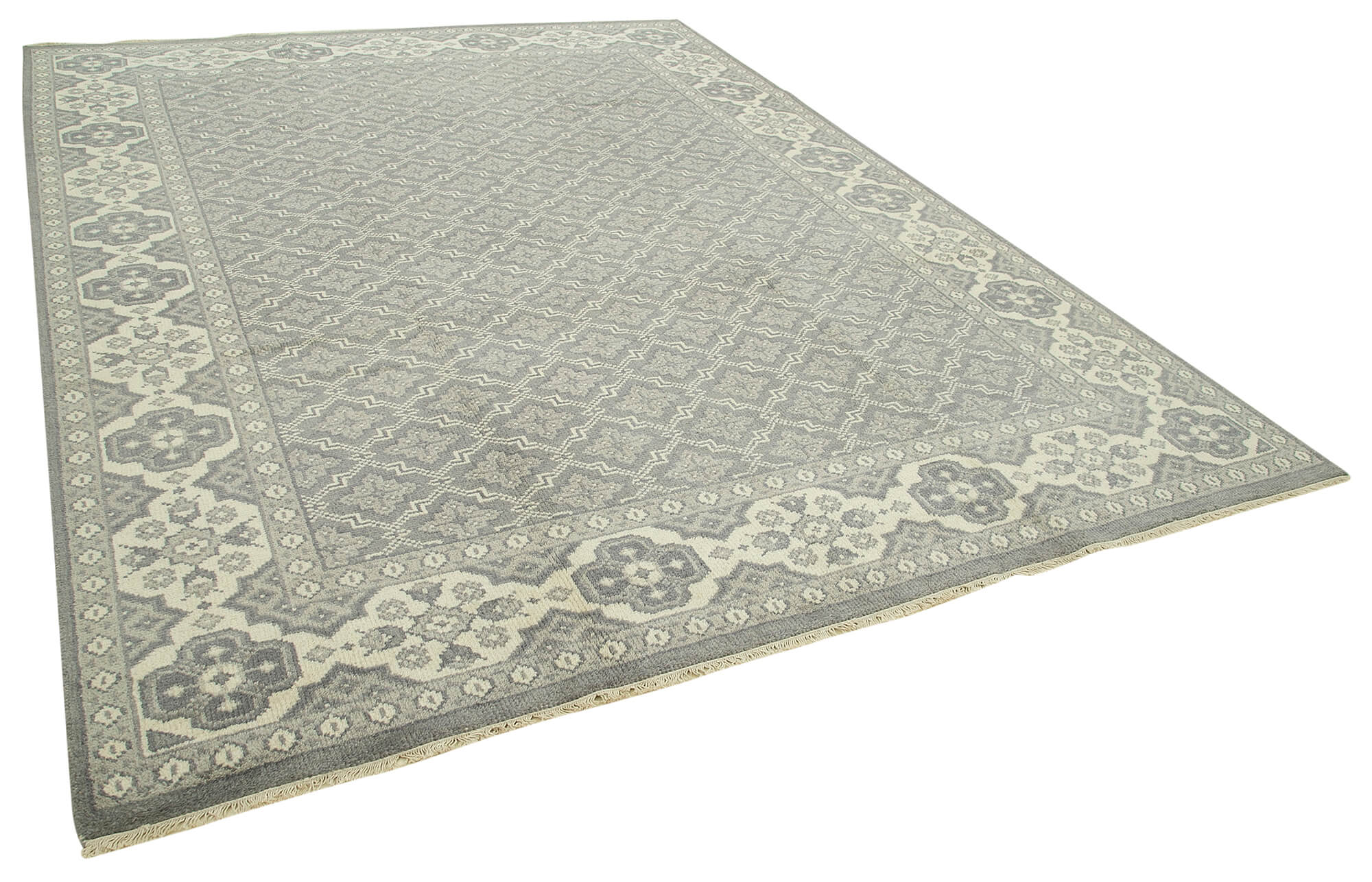 9 x 12 Grey Oushak Rug - 5194