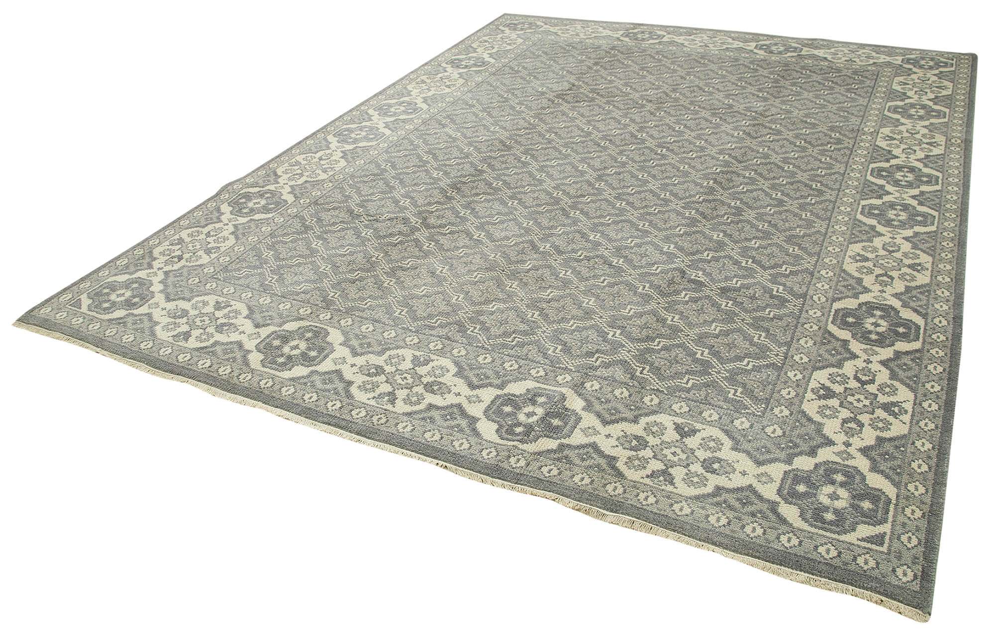 9 x 12 Grey Oushak Rug - 5194