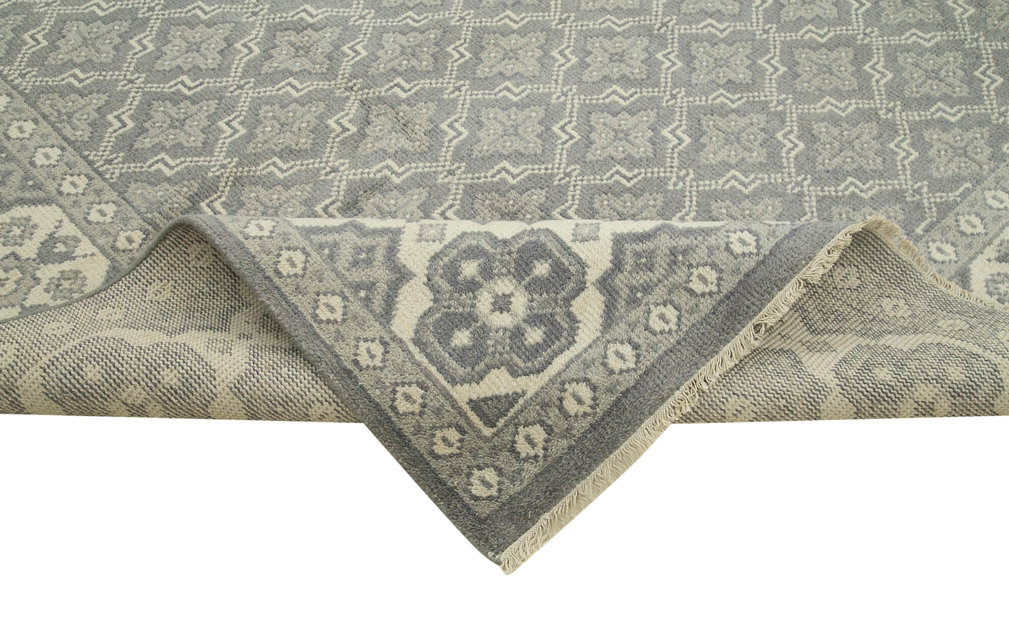 9 x 12 Grey Oushak Rug - 5194