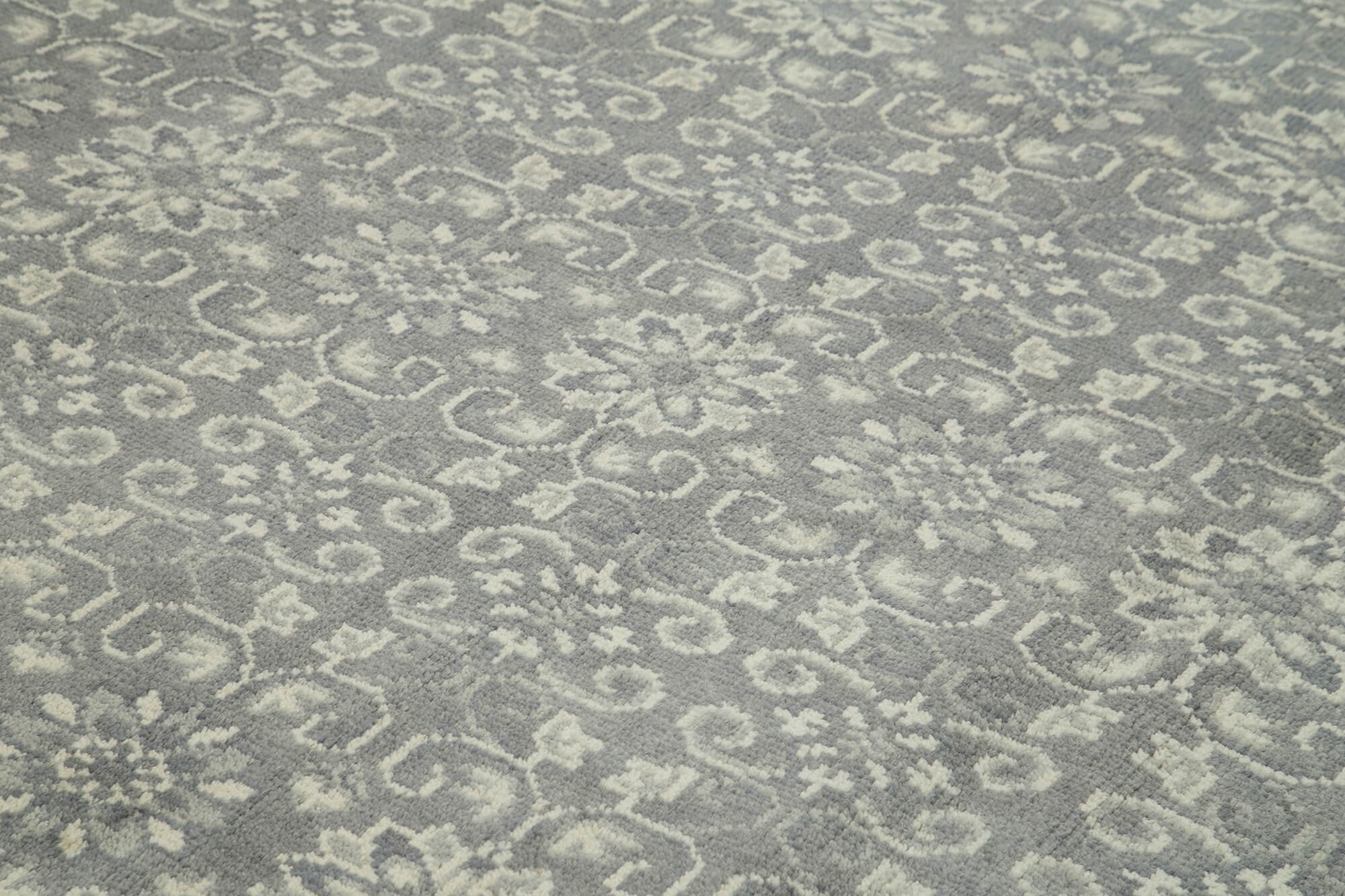 9 x 12 Grey Oushak Rug - 5195