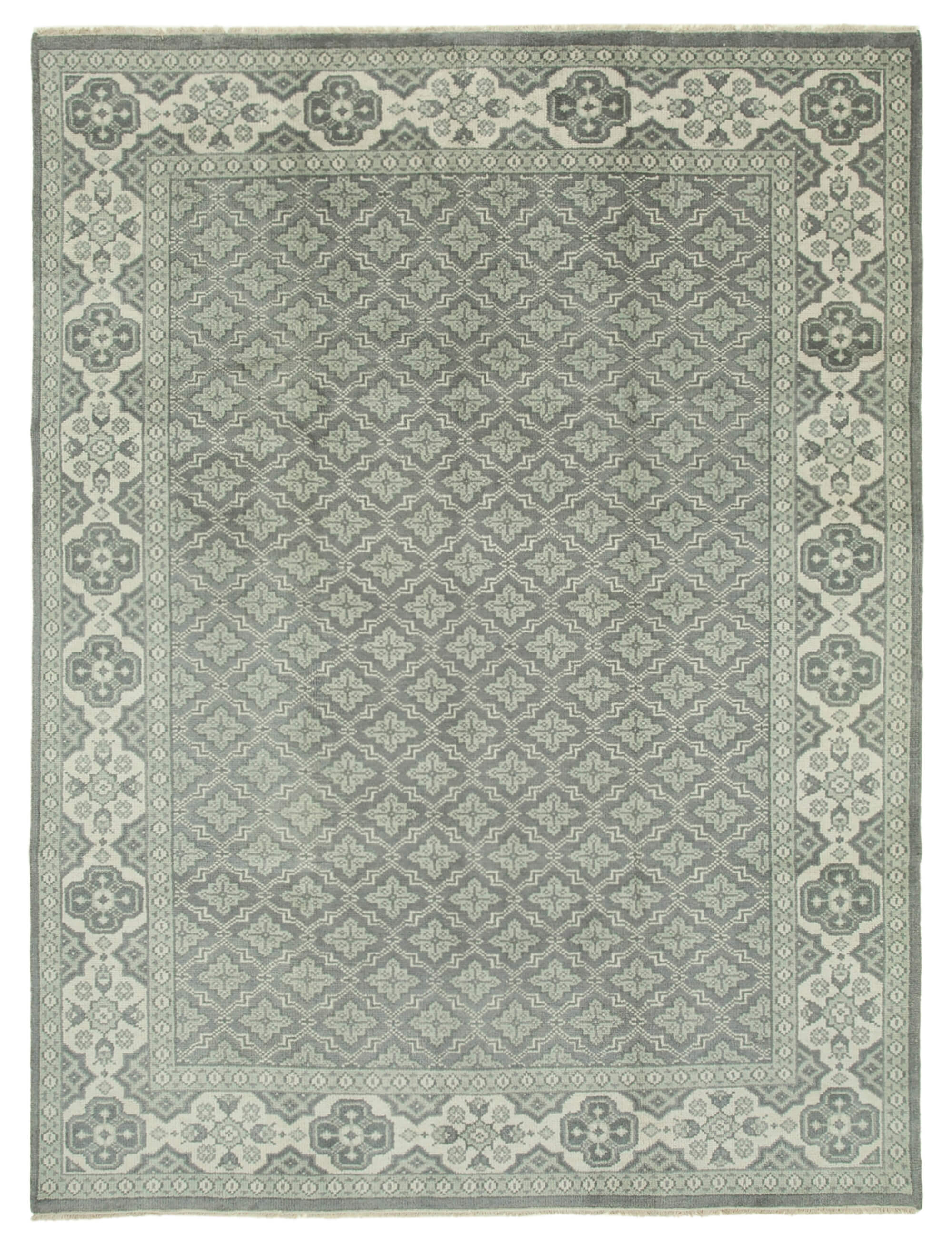 9 x 12 Grey Oushak Rug - 5197