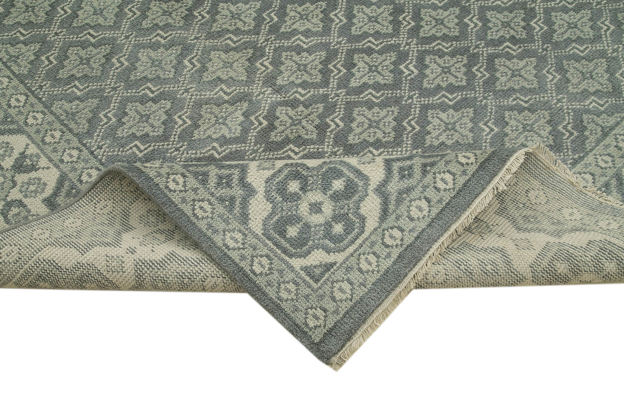 9 x 12 Grey Oushak Rug - 5197