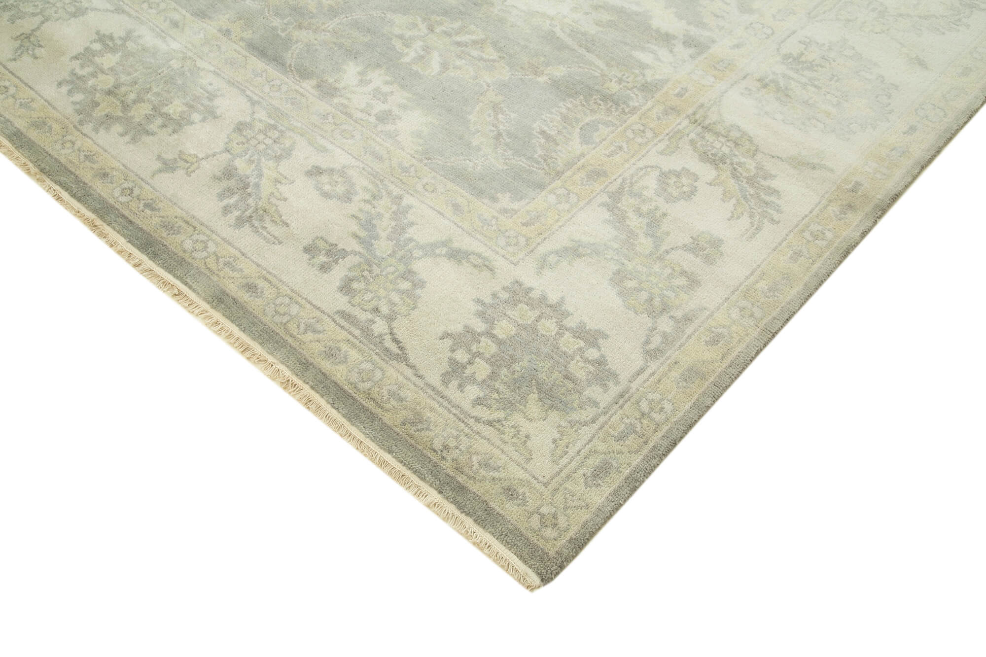 8 x 10 Grey Oushak Rug - 5207