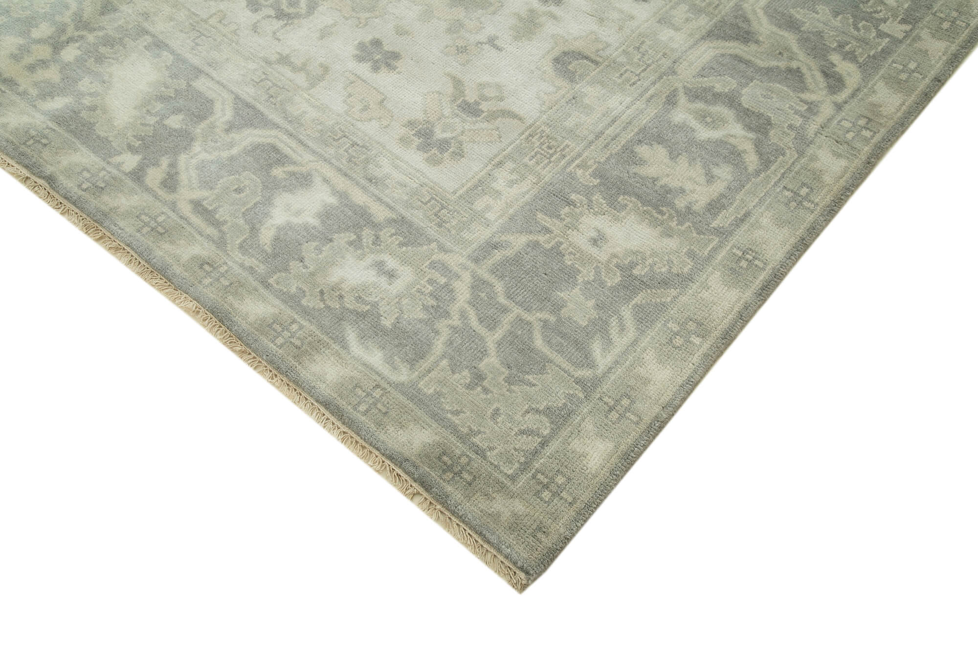 8 x 10 Grey Oushak Rug - 5211