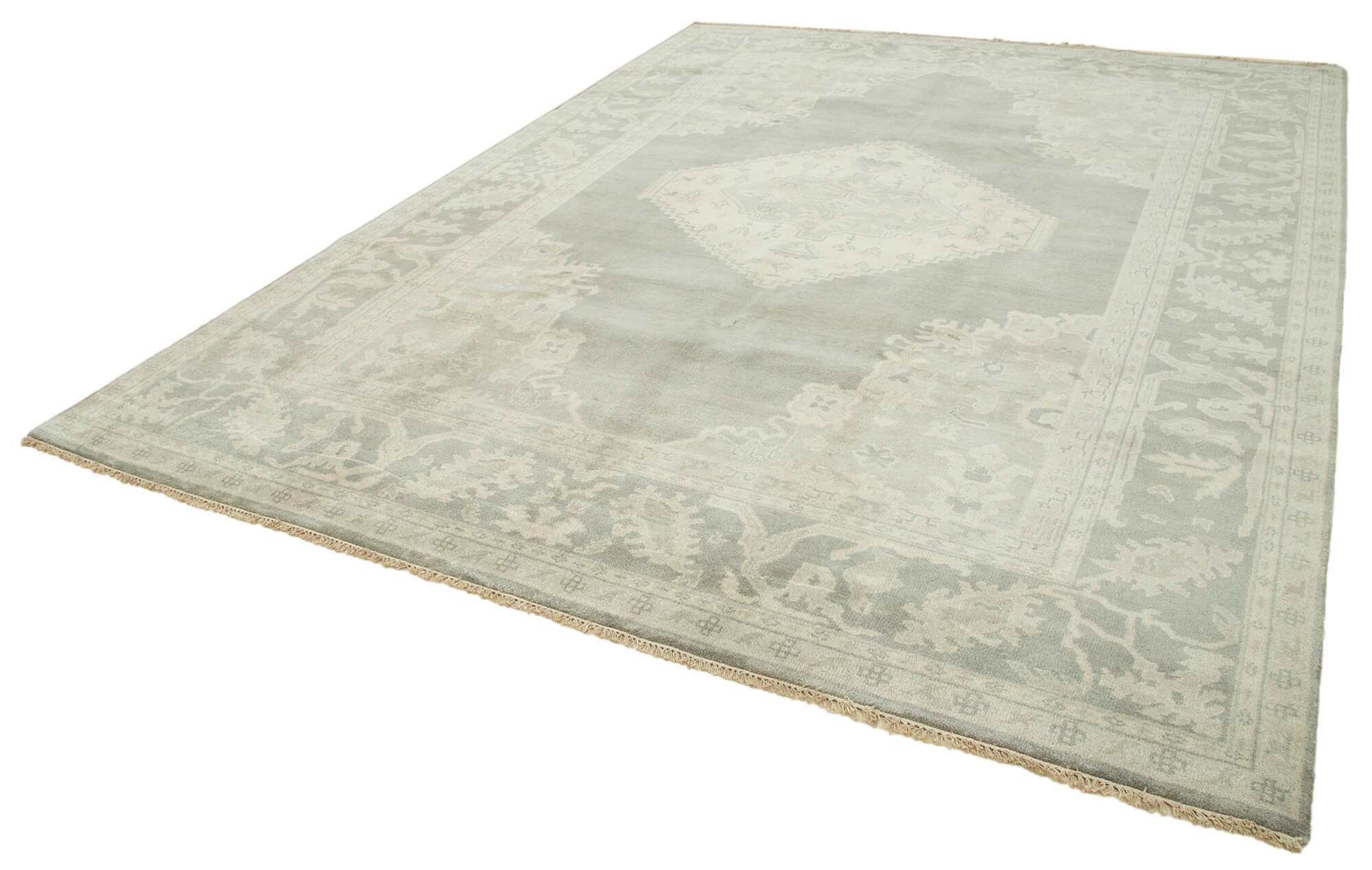 9 x 12 Grey Oushak Rug - 5214