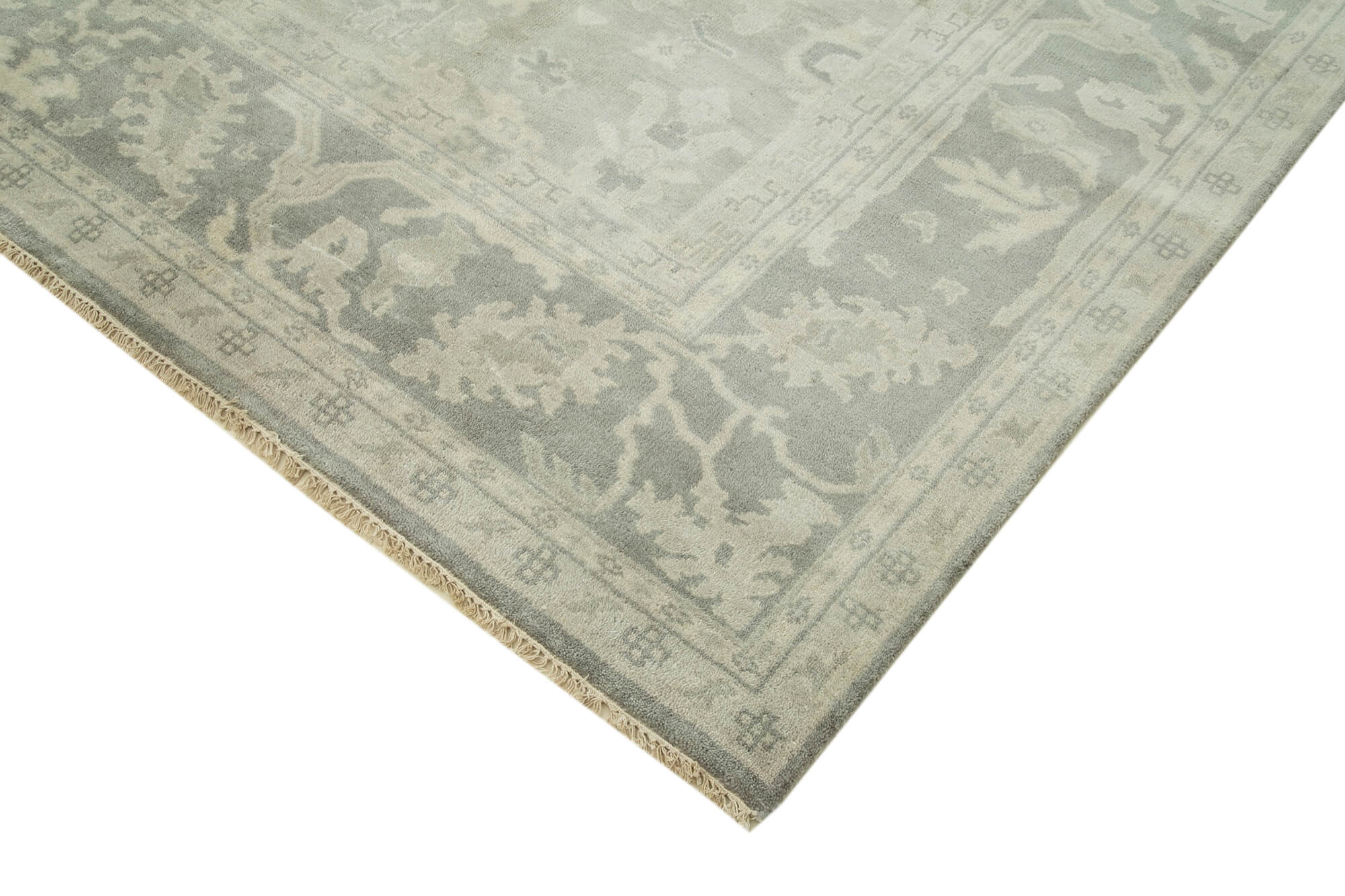 9 x 12 Grey Oushak Rug - 5214