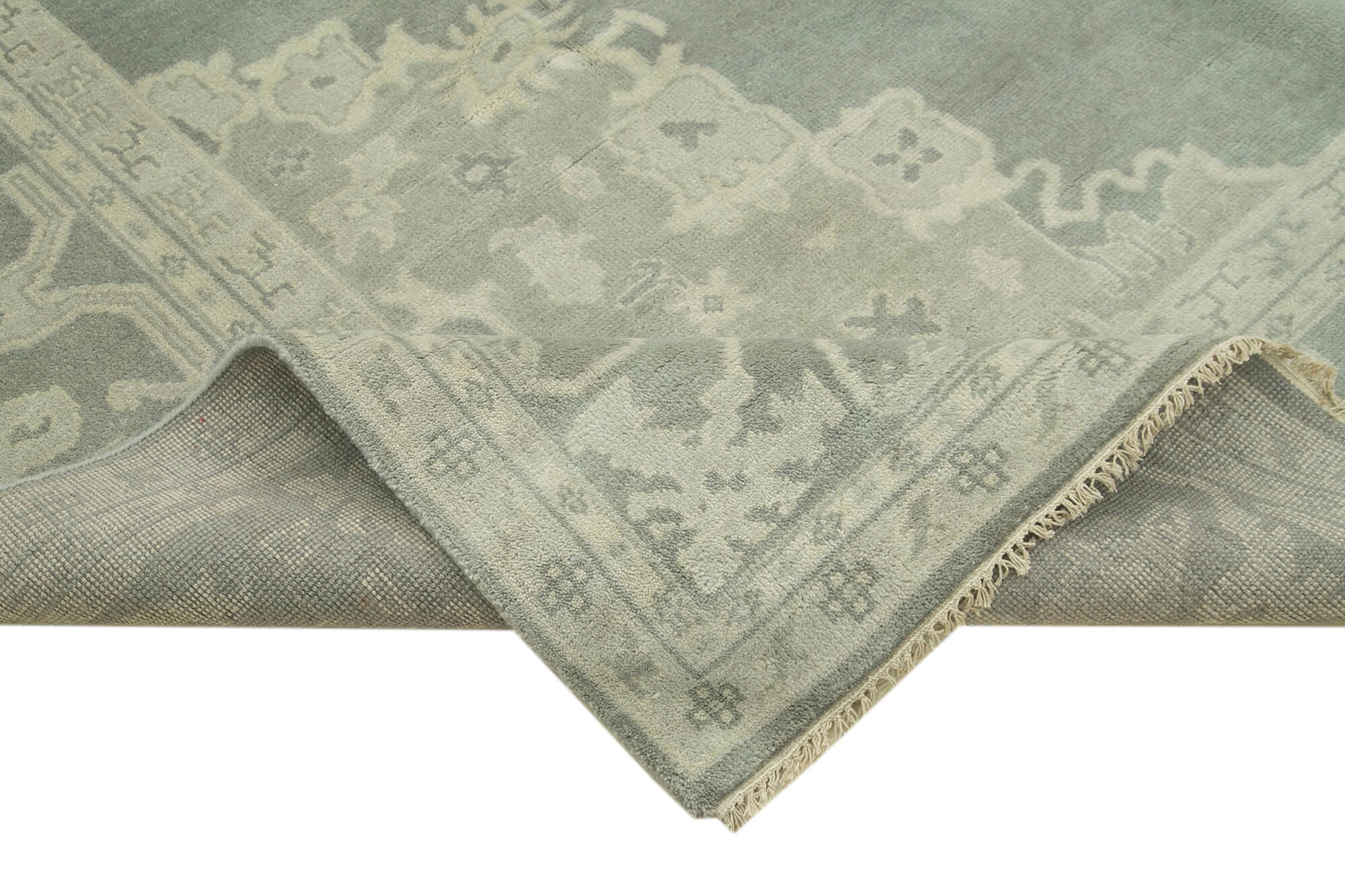 9 x 12 Grey Oushak Rug - 5214