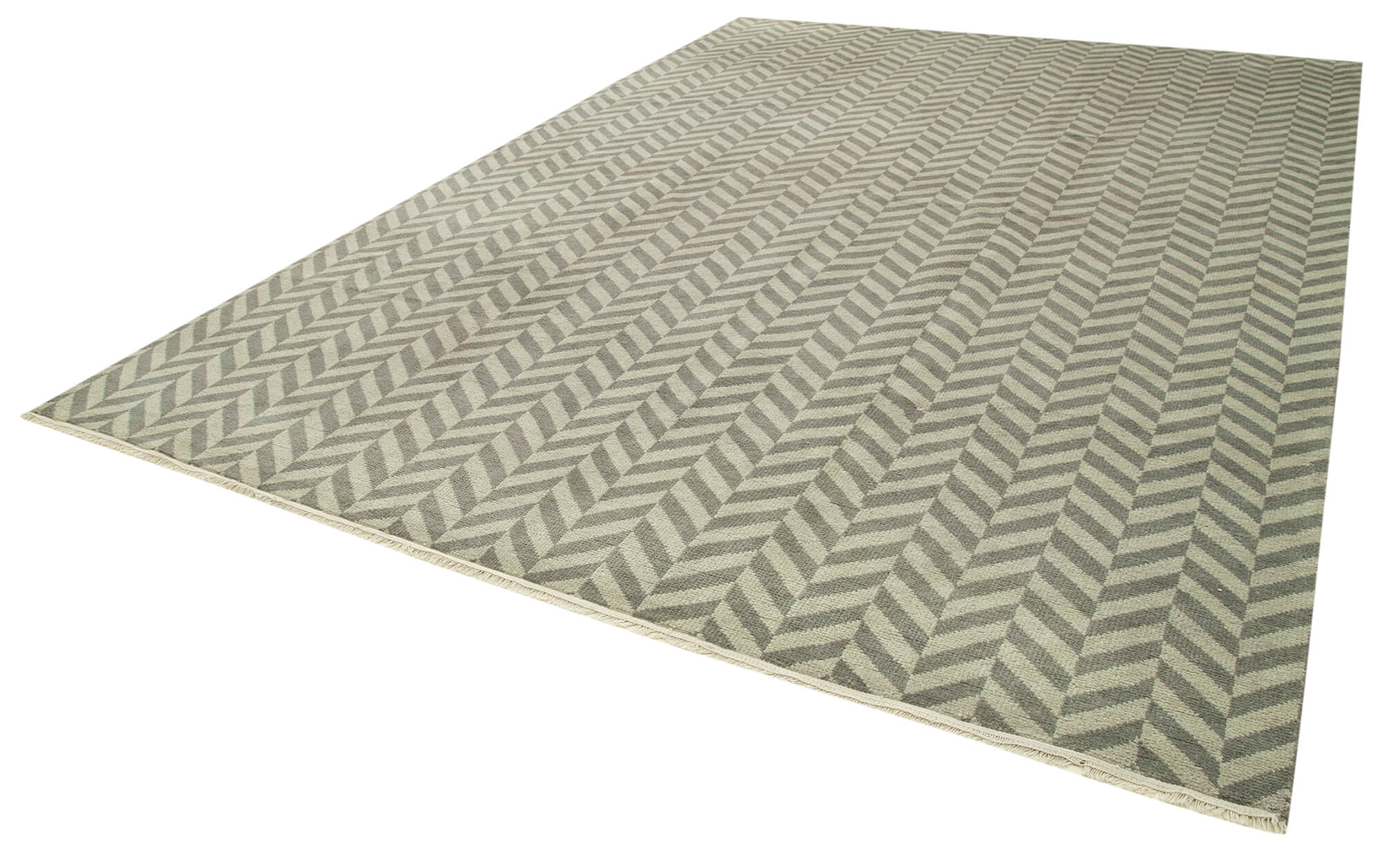 10 x 14 Grey Oushak Rug - 5218