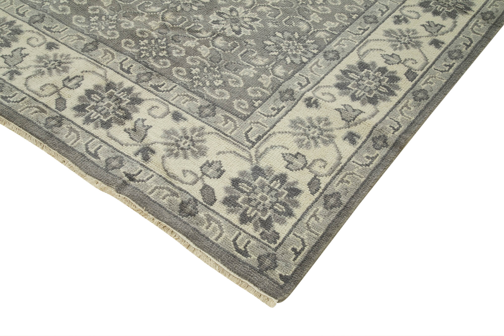 10 x 14 Grey Oushak Rug - 5220