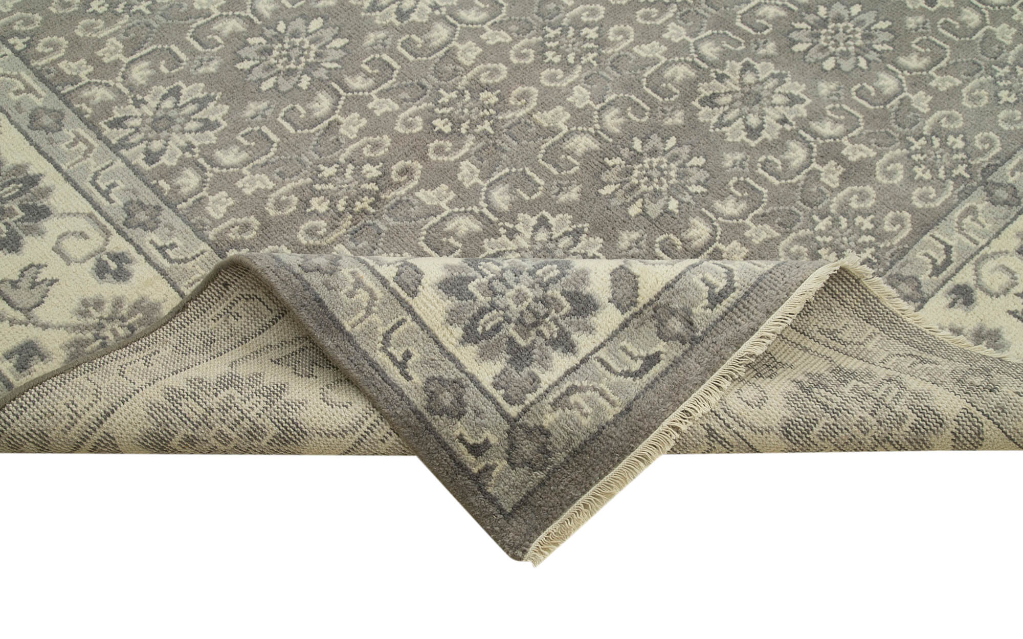 10 x 14 Grey Oushak Rug - 5220