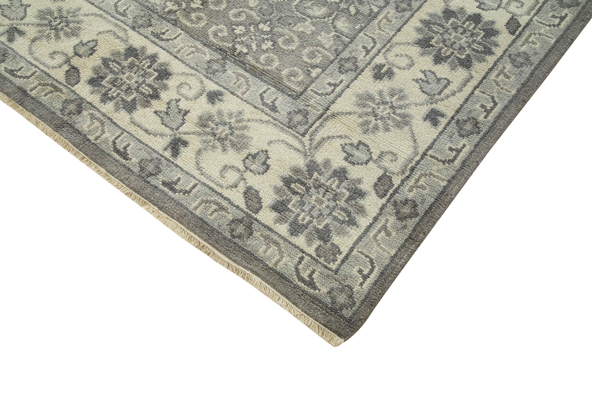 10 x 14 Grey Oushak Rug - 5227