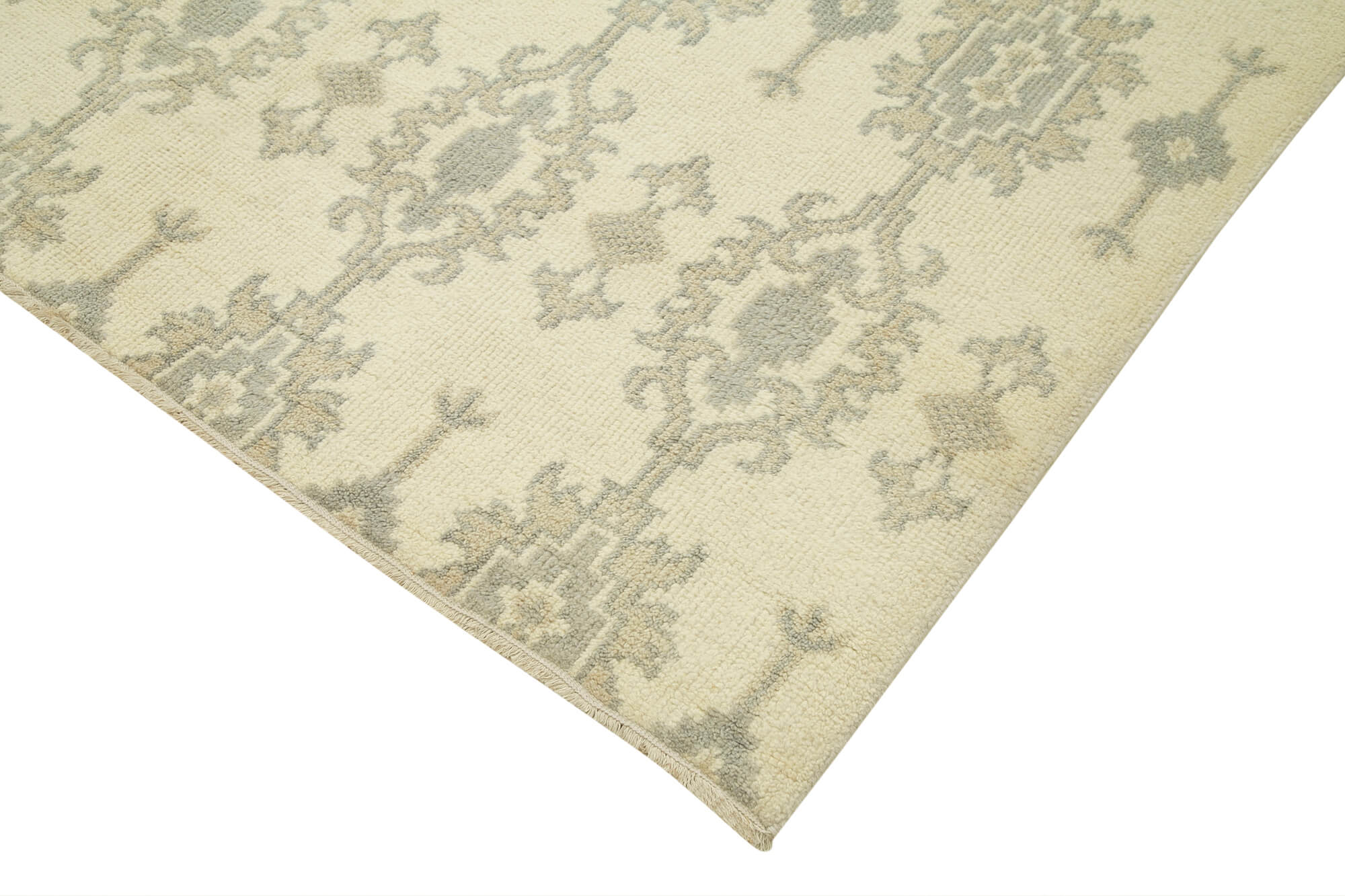 10 x 14 Beige Oushak Rug - 5229