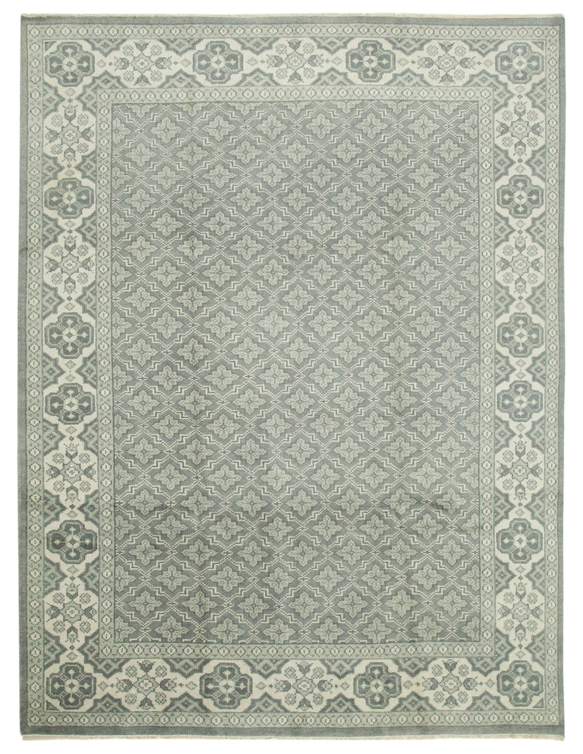 9 x 12 Grey Oushak Rug - 5231