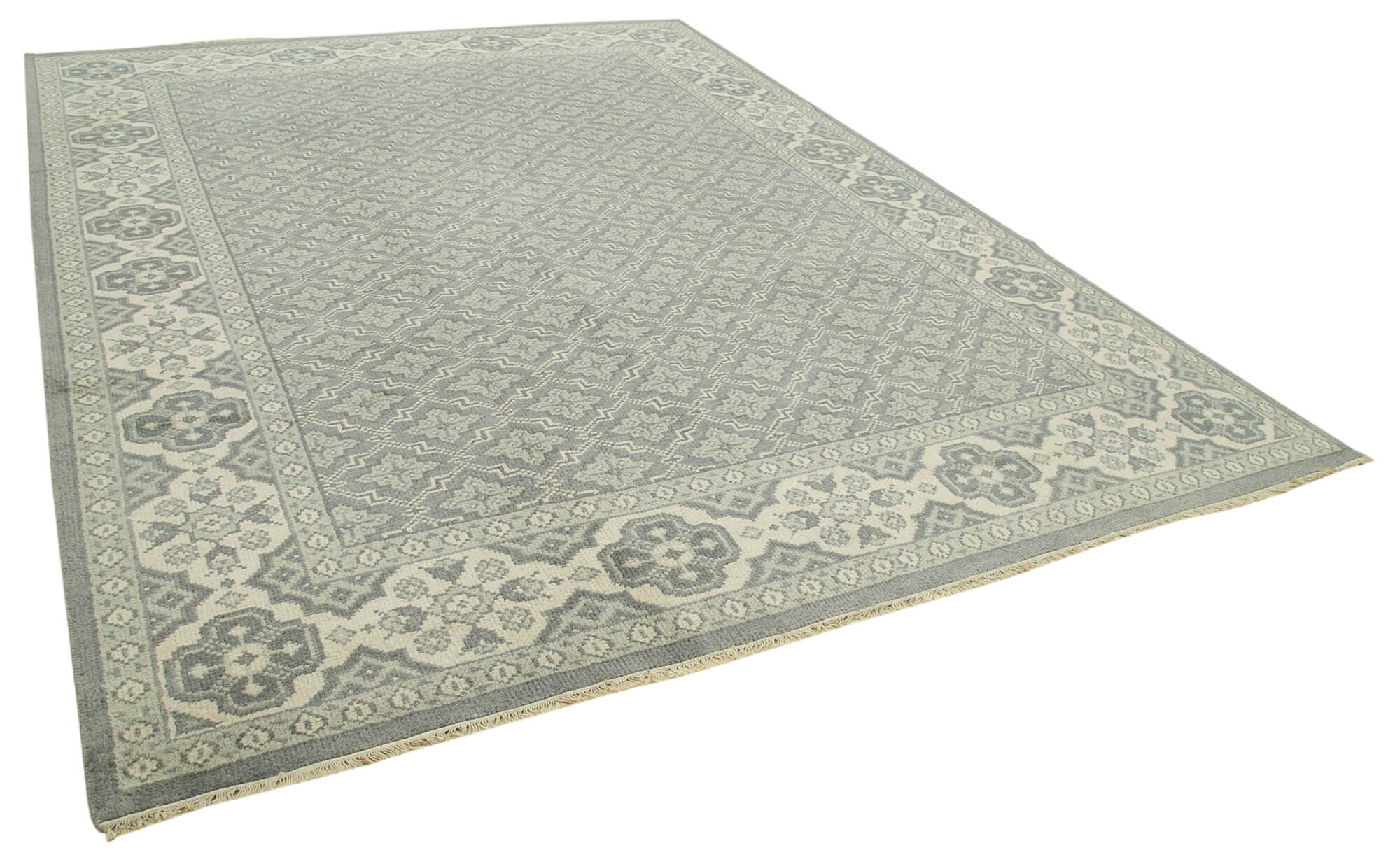 9 x 12 Grey Oushak Rug - 5231