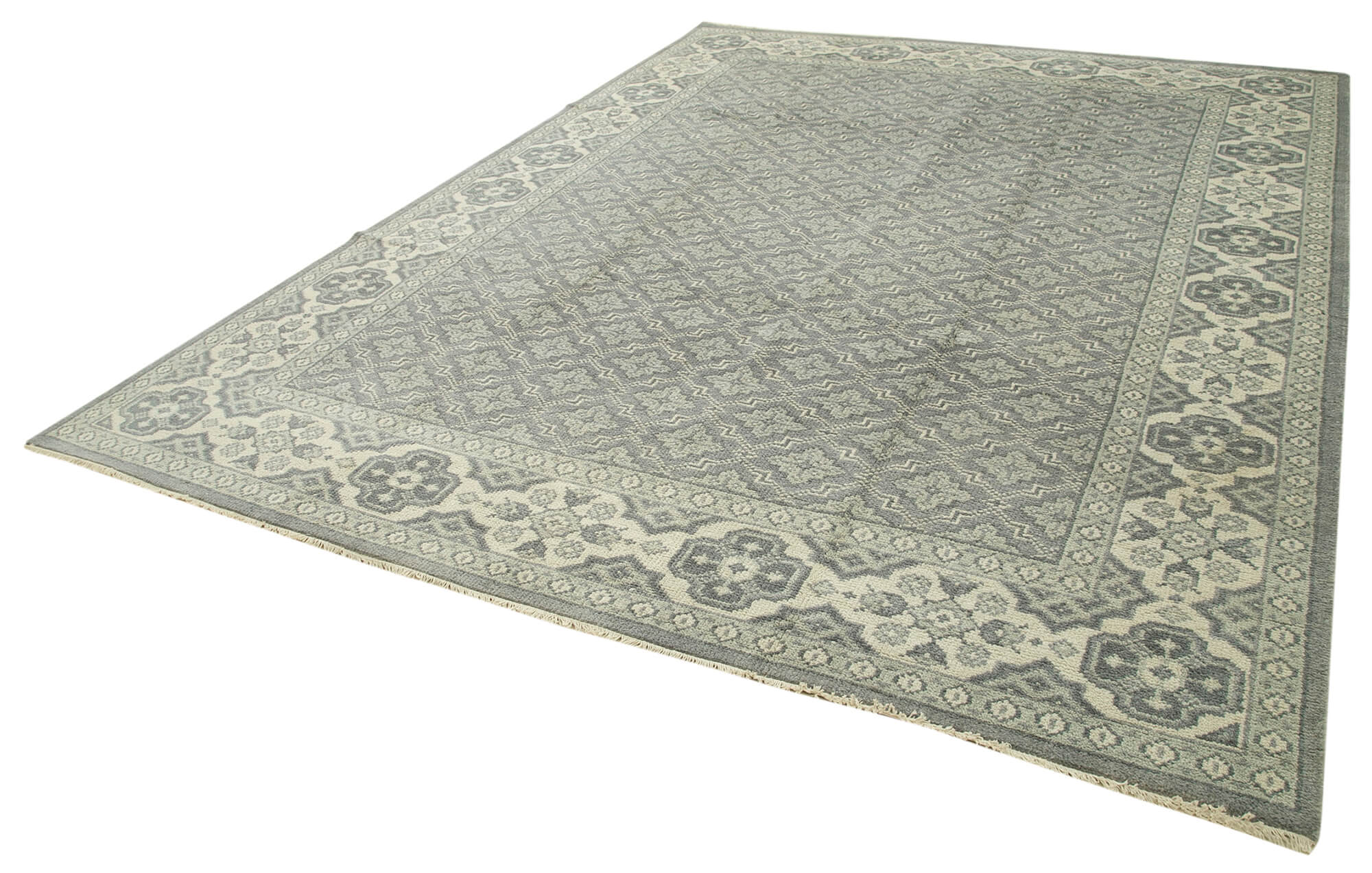 9 x 12 Grey Oushak Rug - 5231