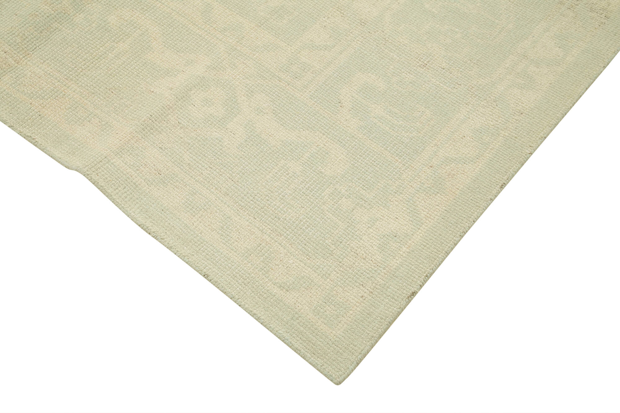 9 x 12 Beige Oushak Rug - 5251