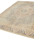 7 x 10 Beige Vintage Rug - 5291