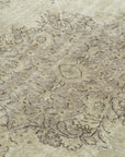 5 x 8 Beige Overdyed Rug - 5525