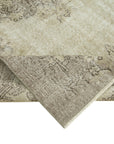 5 x 8 Beige Overdyed Rug - 5525