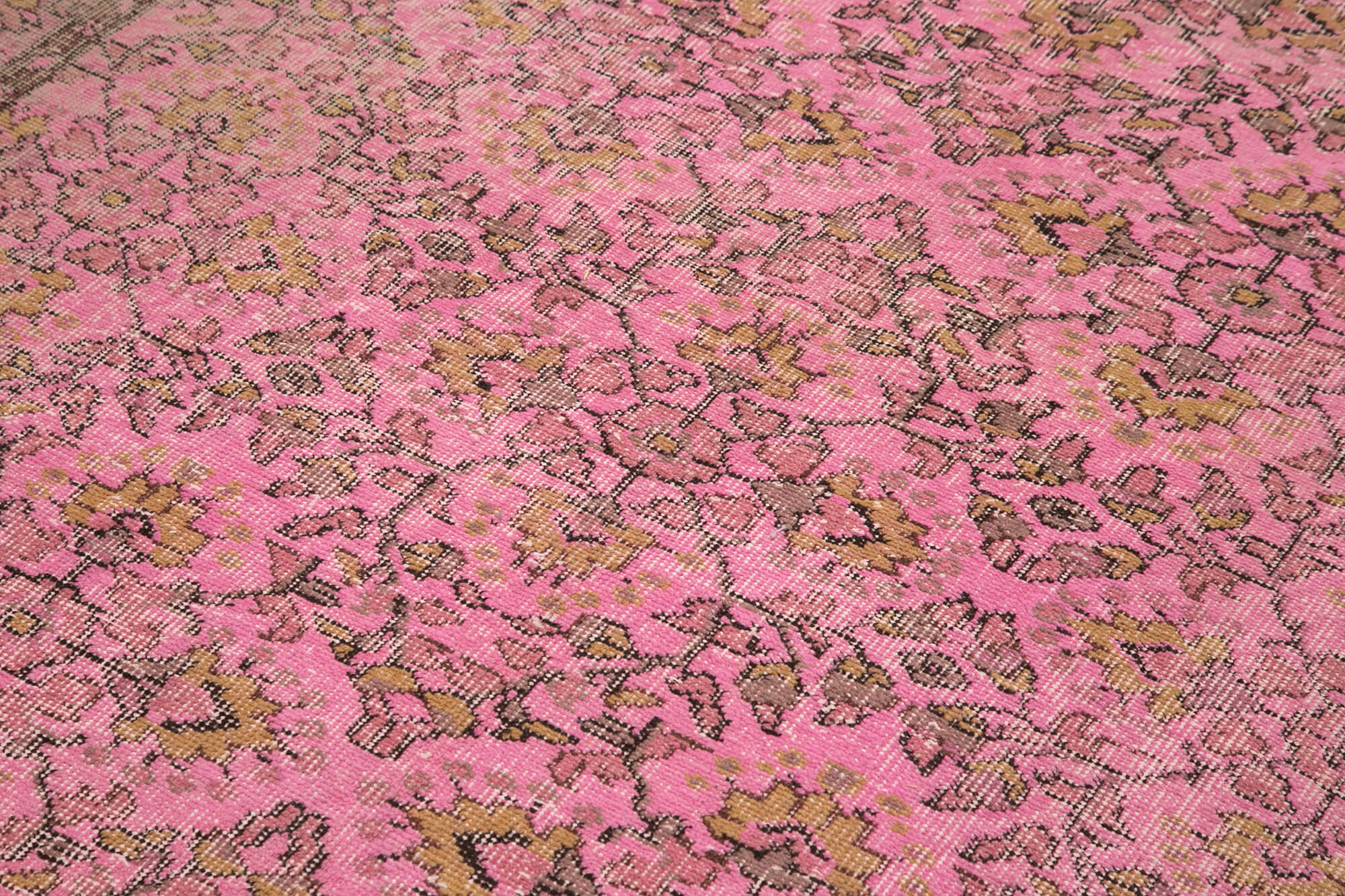 5 x 8 Pink Overdyed Rug - 5527