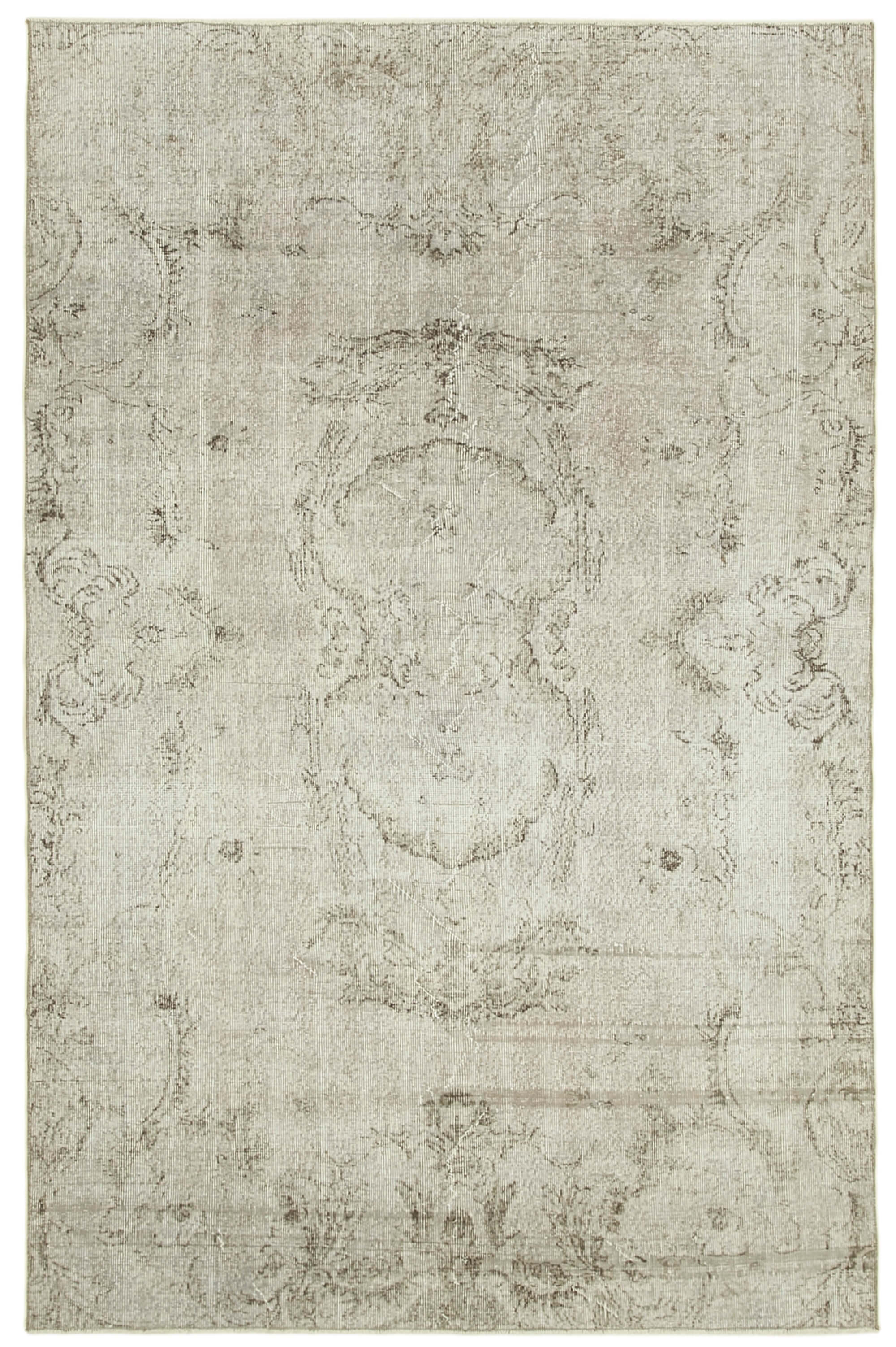 6 x 9 Grey Overdyed Rug - 5529