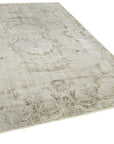 6 x 9 Grey Overdyed Rug - 5529