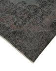 6 x 10 Black Overdyed Rug - 5530