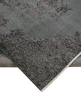 6 x 10 Black Overdyed Rug - 5530