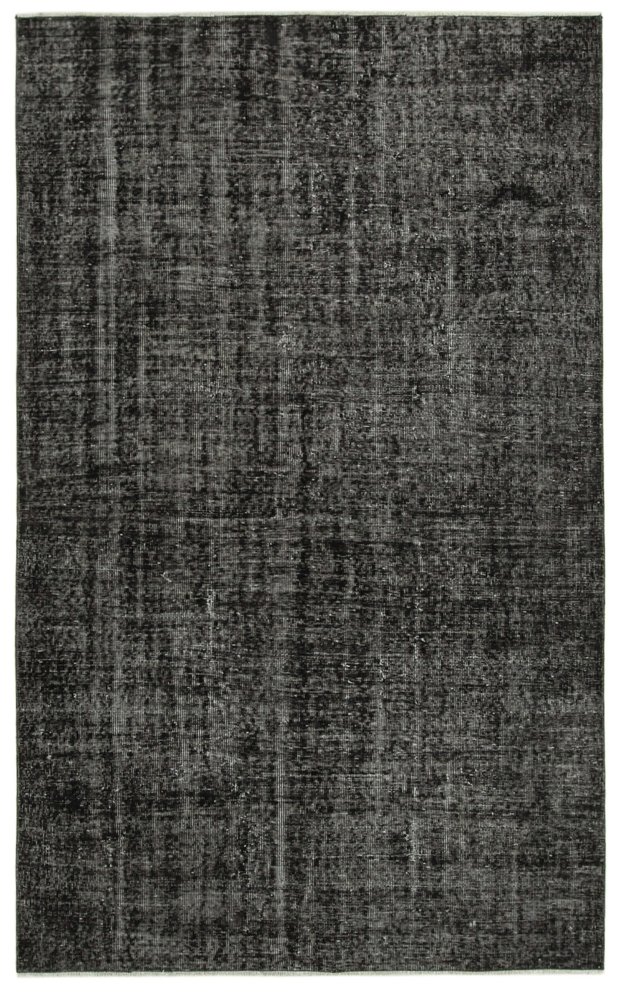 5 x 9 Black Overdyed Rug - 5531