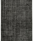 5 x 9 Black Overdyed Rug - 5531