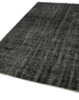 5 x 9 Black Overdyed Rug - 5531