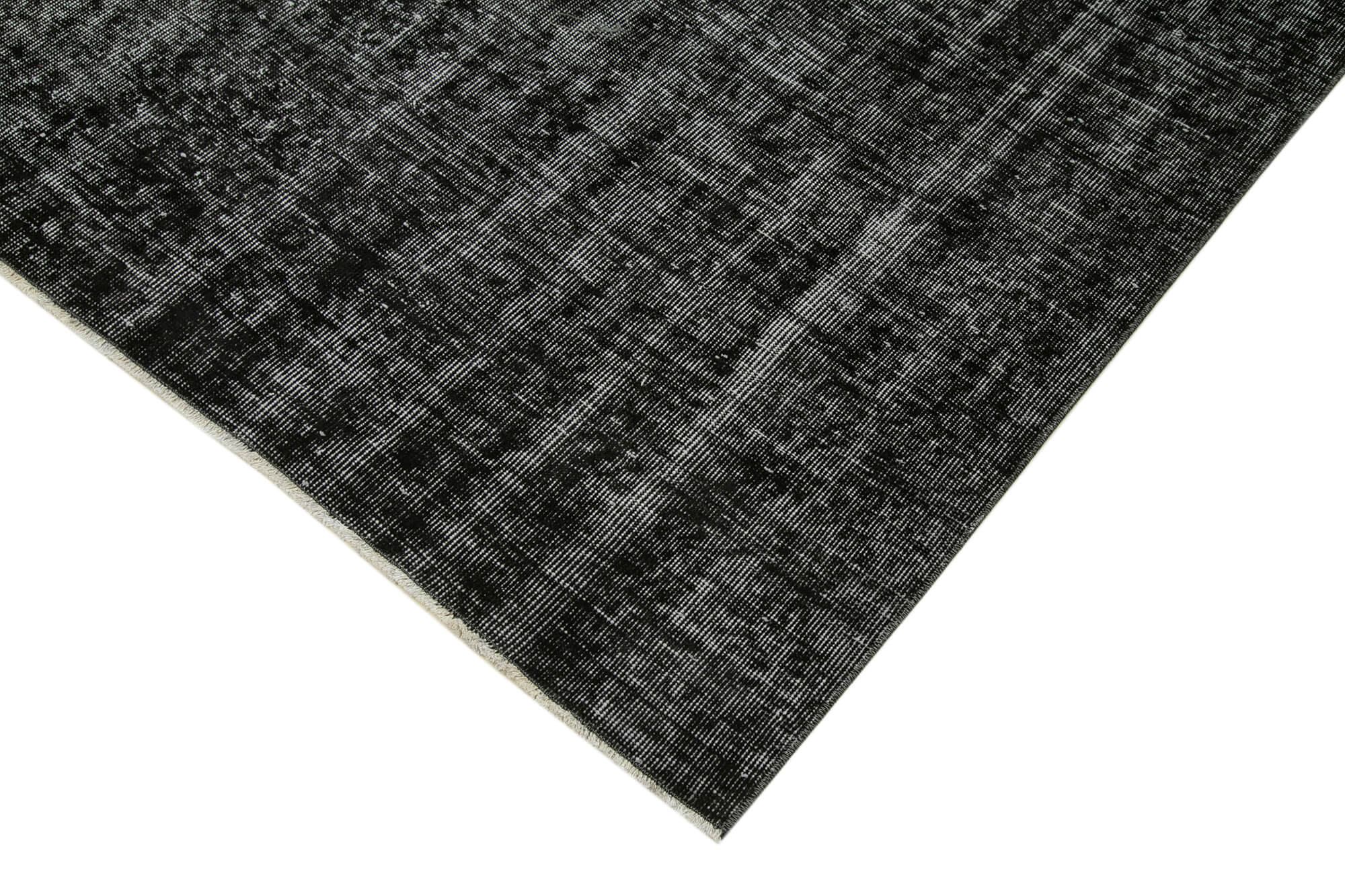 5 x 9 Black Overdyed Rug - 5531