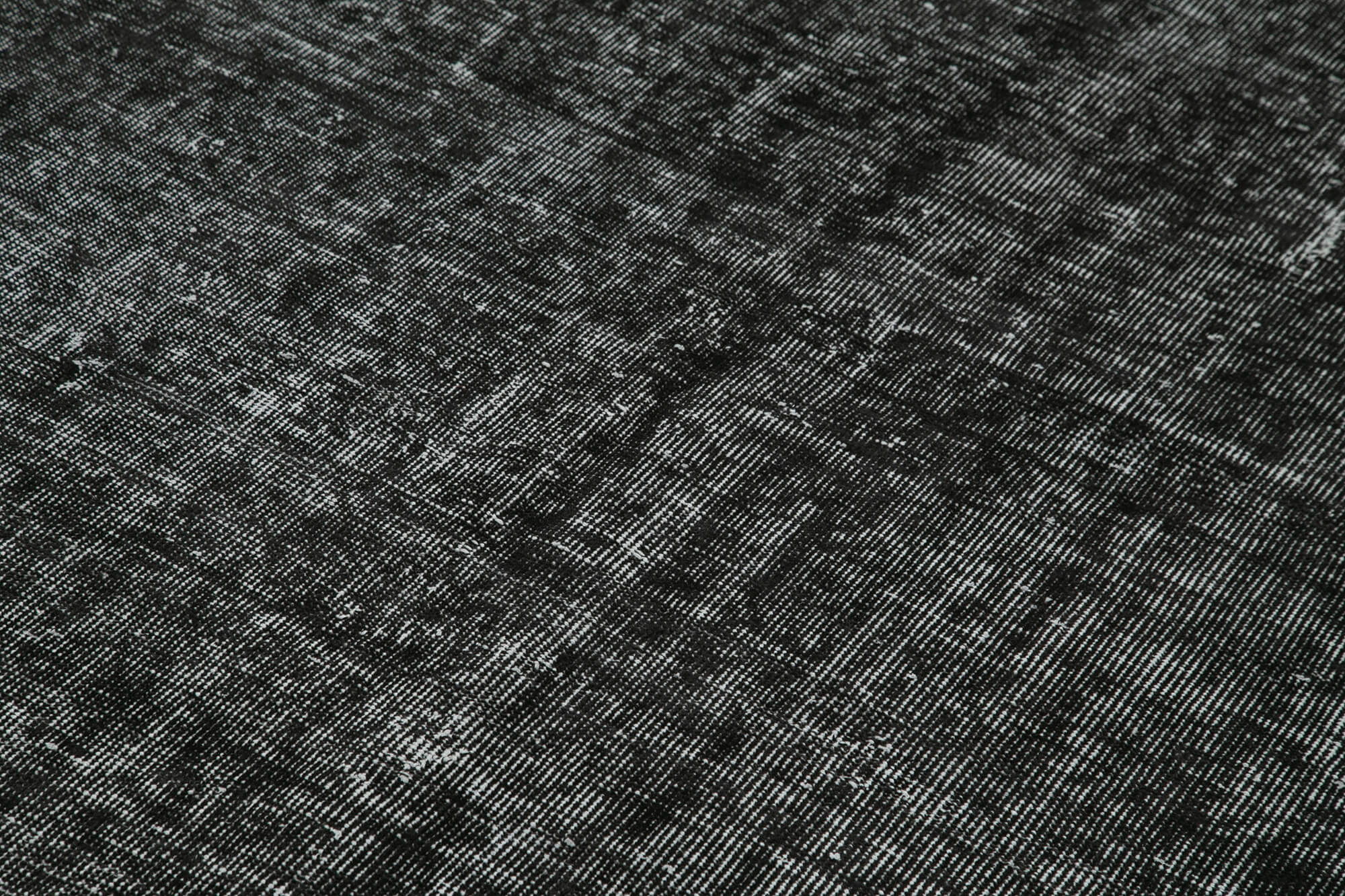 5 x 9 Black Overdyed Rug - 5531