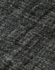 5 x 9 Black Overdyed Rug - 5531