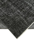 5 x 9 Black Overdyed Rug - 5531