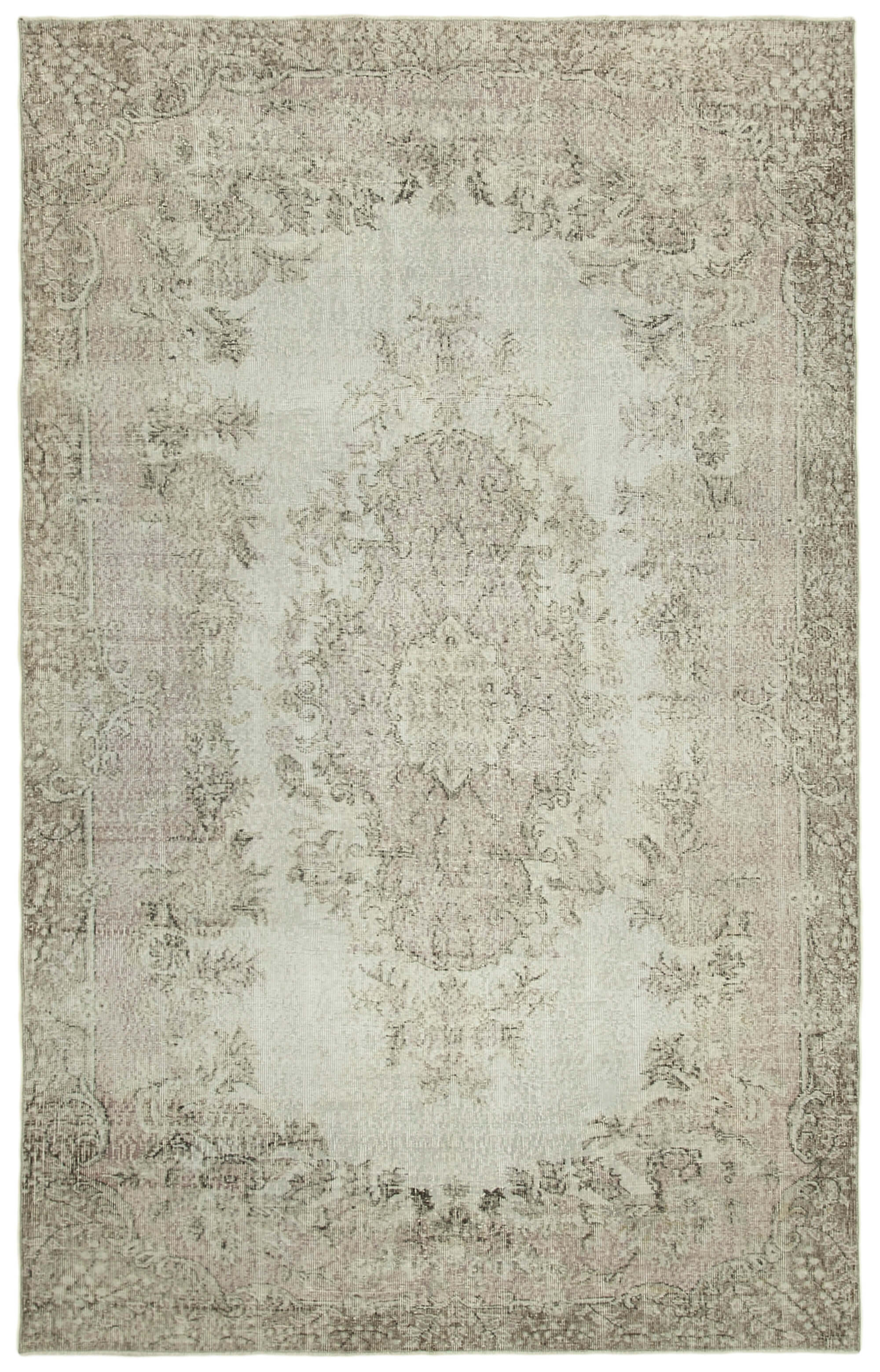 6 x 10 Grey Overdyed Rug - 5532