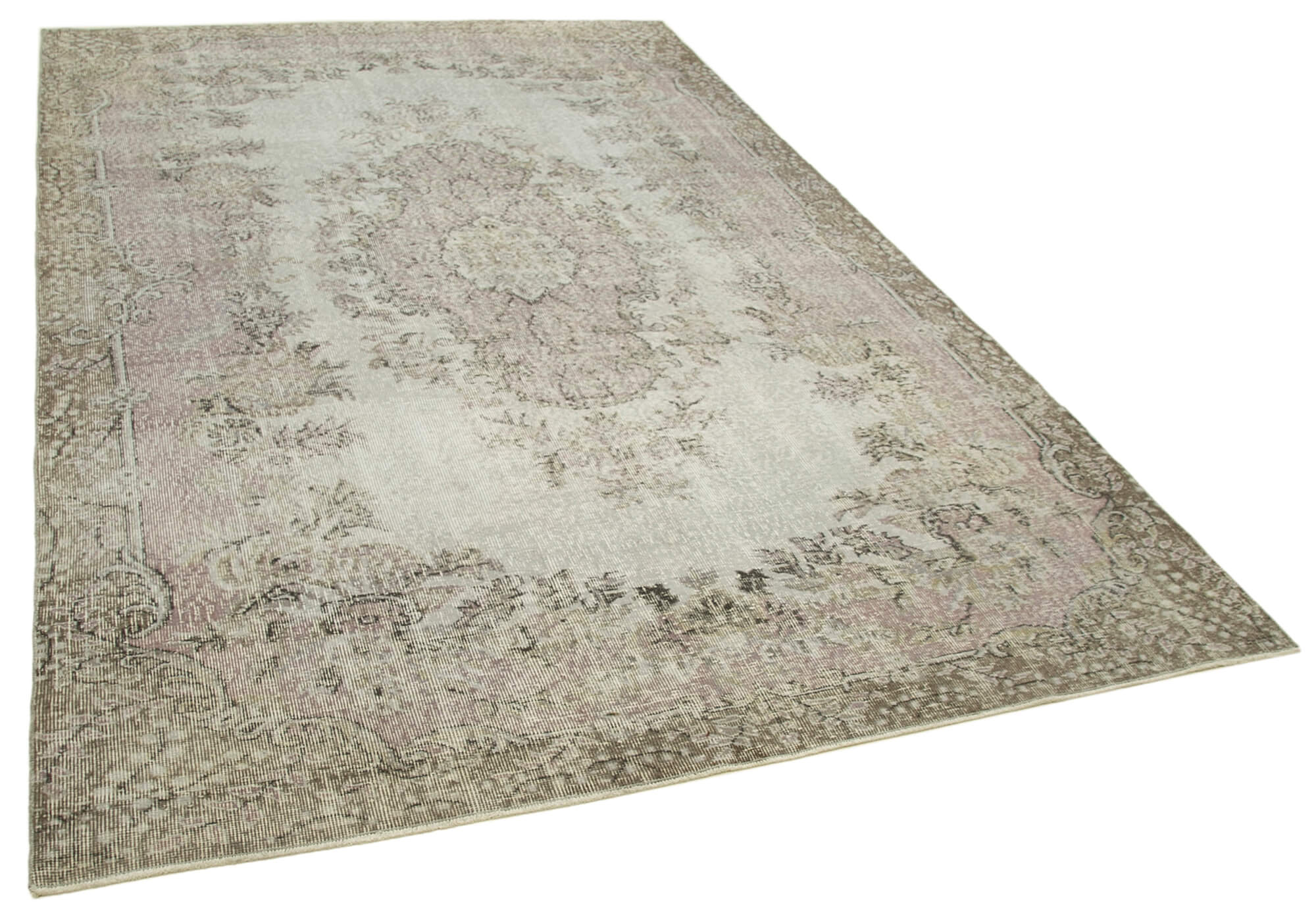 6 x 10 Grey Overdyed Rug - 5532