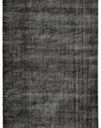 6 x 10 Black Overdyed Rug - 5533