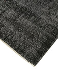 6 x 10 Black Overdyed Rug - 5533