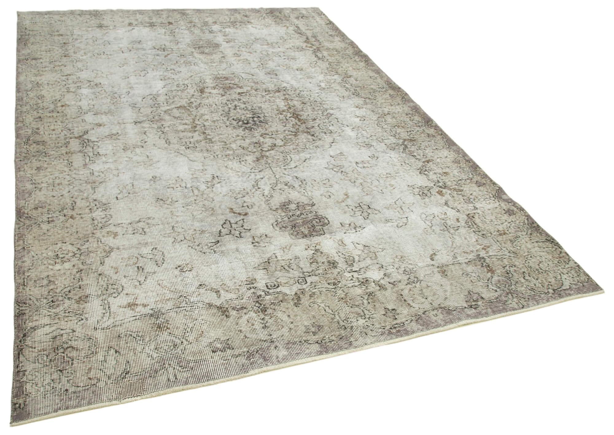 6 x 9 Grey Overdyed Rug - 5534