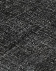 7 x 9 Black Overdyed Rug - 5535