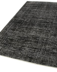 5 x 9 Black Overdyed Rug - 5537