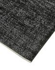 5 x 9 Black Overdyed Rug - 5537