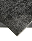 5 x 9 Black Overdyed Rug - 5537